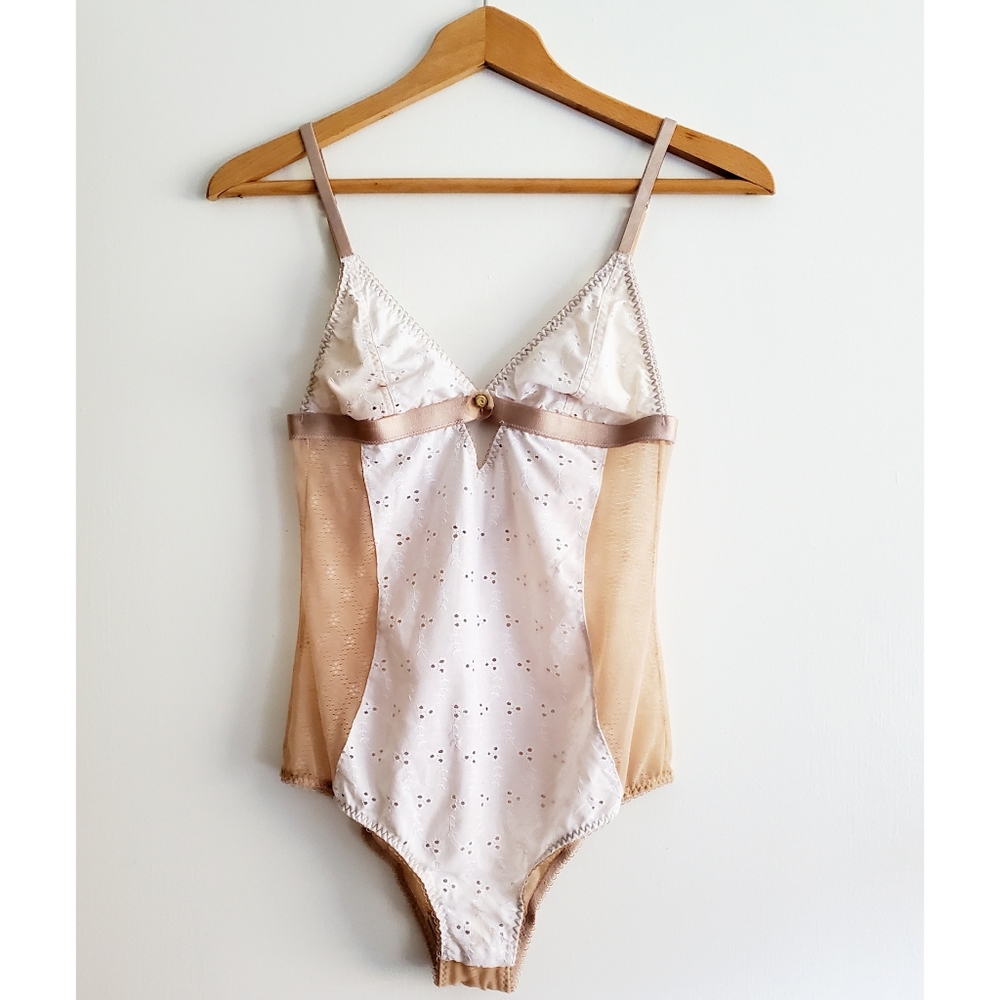 Vintage Victoria’s Secret Cotton & Sheer Lace Sz M